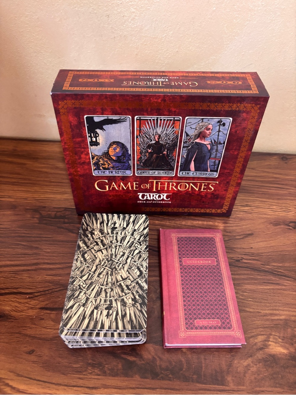Game of Thrones Tarot Deck and Guide Book Set, Liz Dean - Craig Coss